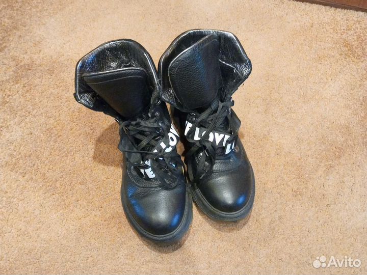 Ботинки женские зимние натуральная кожа 37