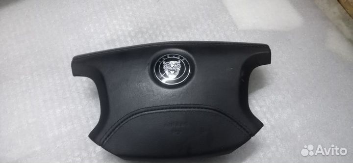 Руль с подушкой кожа Jaguar S-type 2007 г