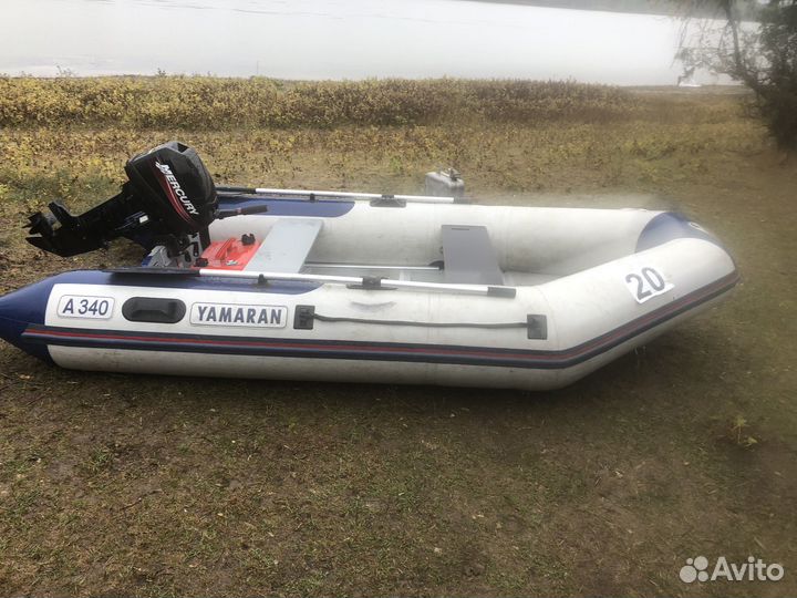 Лодочный мотор Mercury 15M + Yamaran A340