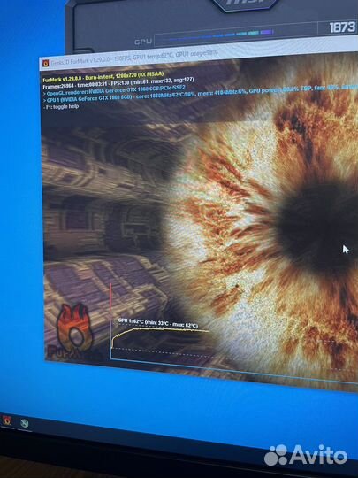 Видеокарта gtx 1060 6gb asus strix