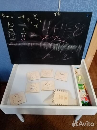 Световой стол песочница с крышкой