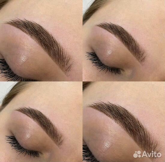 Коррекция и окрашивание бровей