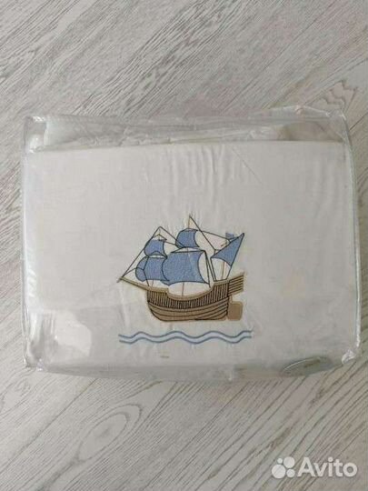 Белье детское для манежа + бортик икеа