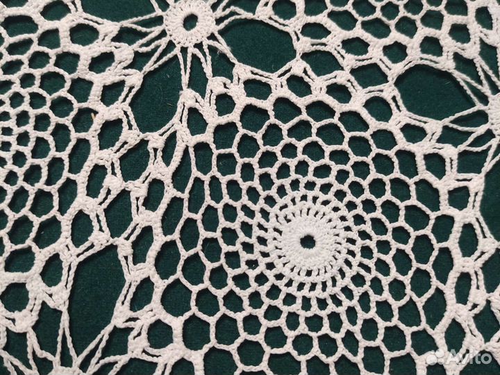 Скатерть. Ручная вязка. СССР