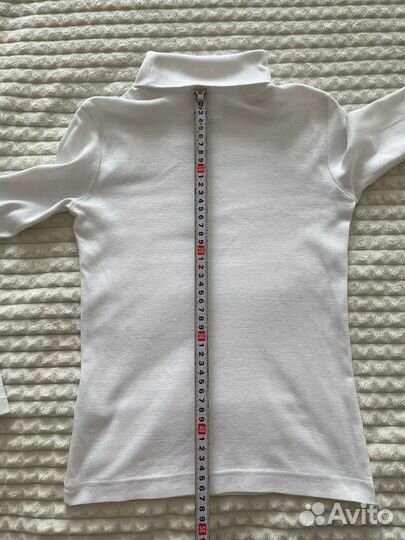 Водолазка 7 лет белая