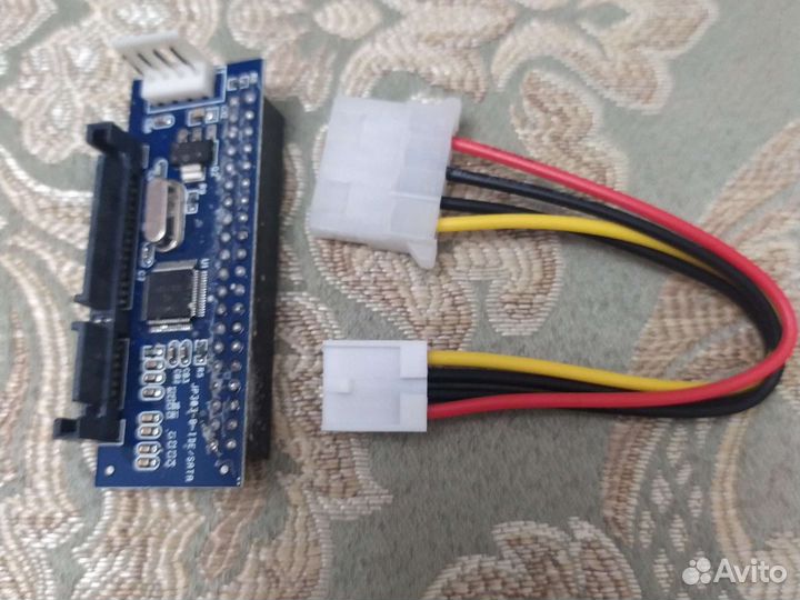 Адаптер SATA IDE, 40-контак разъем IDE на SATA
