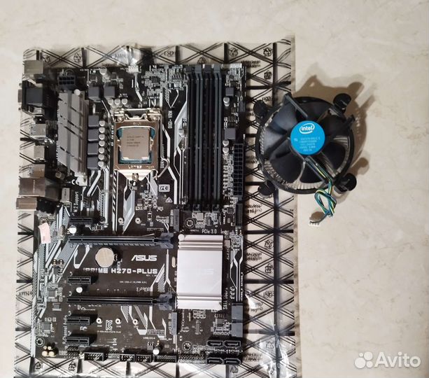 Материнская плата с процессом intel i5-7400