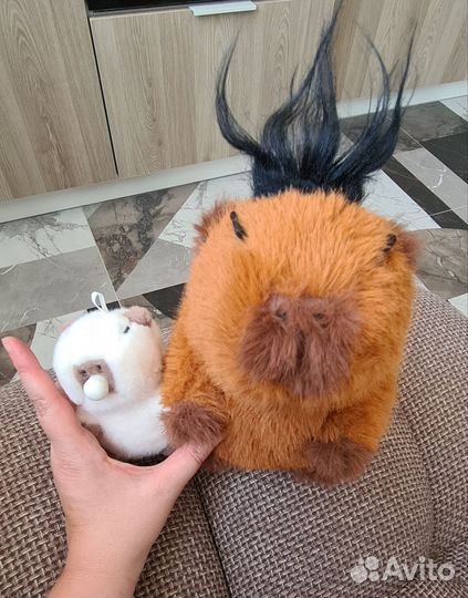 Мягкая игрушка капибара