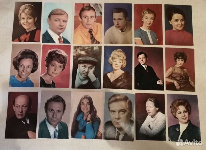 Открытки артисты СССР