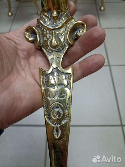 Нож для писем.бронза винтаж