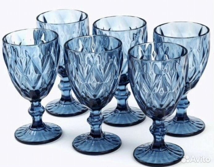 Бокалы для вина новые