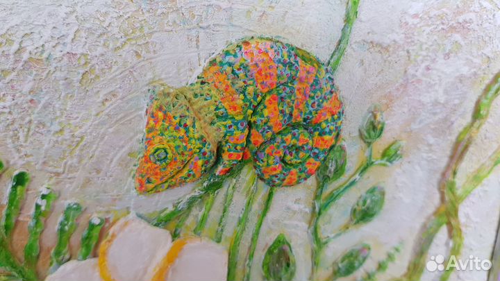 Картина рельефная 