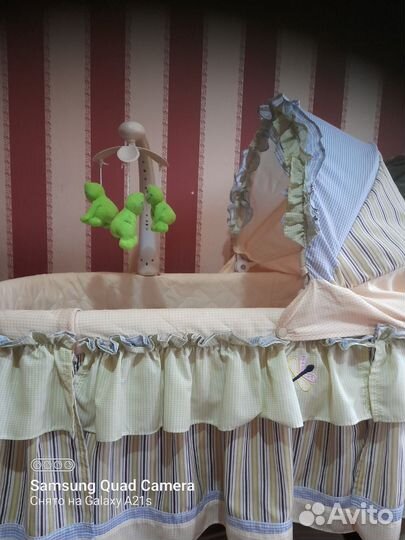 Детская кровать люлька бу состояние отличное