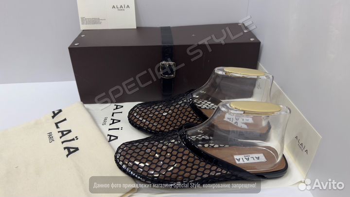 Шлепанцы женские Alaia