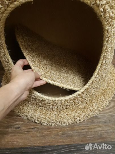 Домик-когтеточка с лежанкой