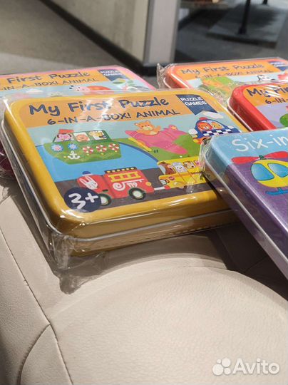 Детские развивающие пазлы новые