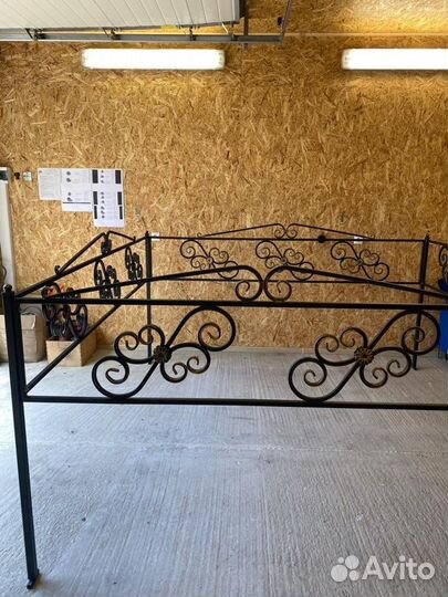 Ограды с элементами холодной ковки