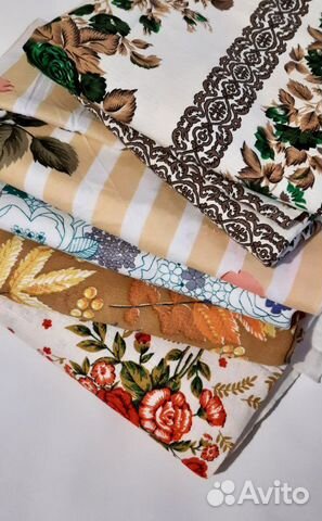 Ткань шторная разная СССР