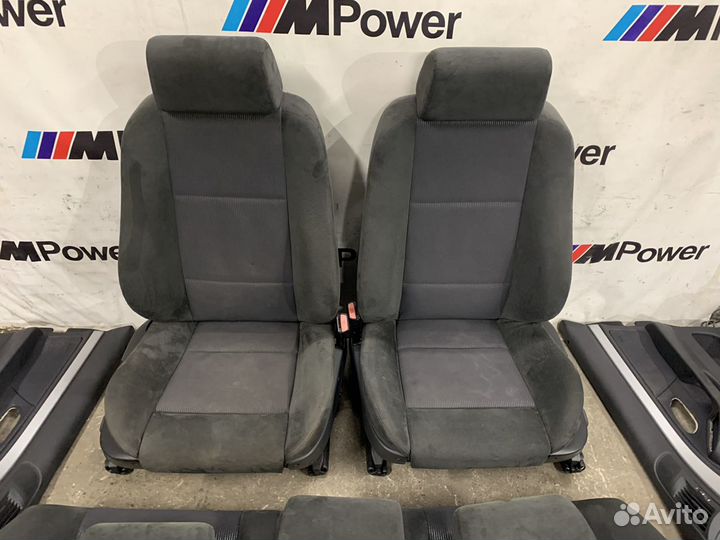 Салон спорт сиденья алькантара BMW E39
