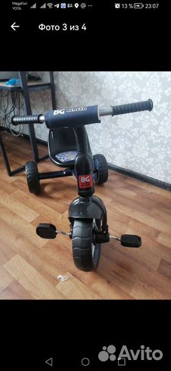 Трехколесный велосипед для детей