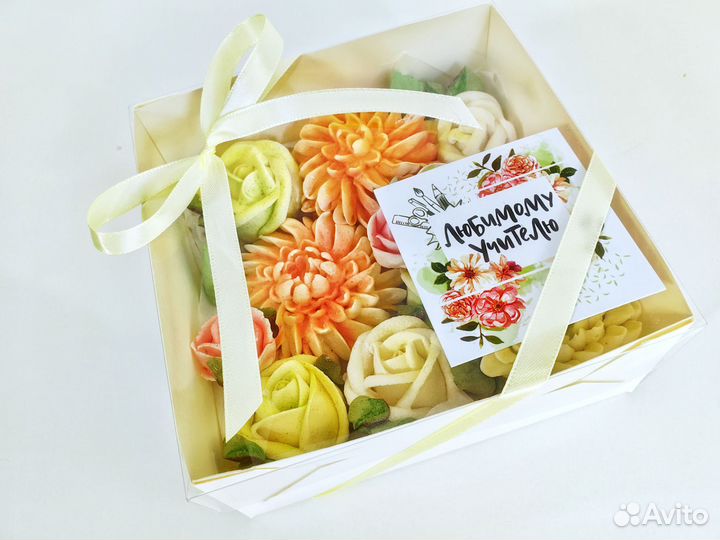 Зефирные цветы