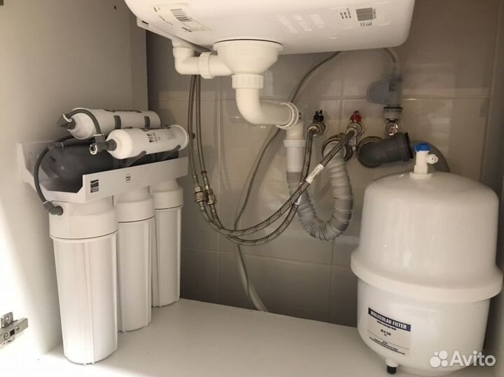 Обратный осмос 6-ти ступенчатый/ Фильтр под мойку