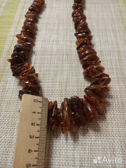 Бусы янтарь СССР