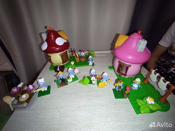 Конструктор Mega bloks Смурфики