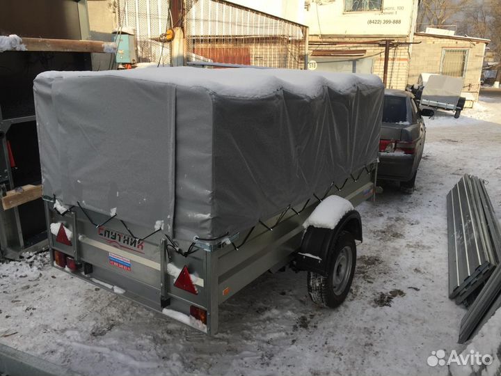 Прицеп 1900х1200 (тент 700 / 1050) для Ваз 2110