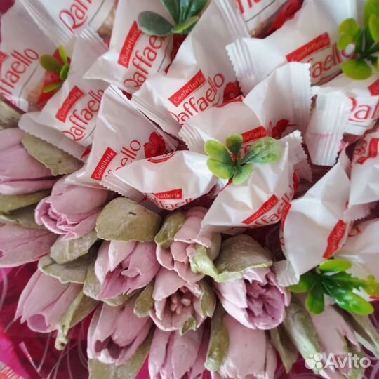 Букет зефирный маме