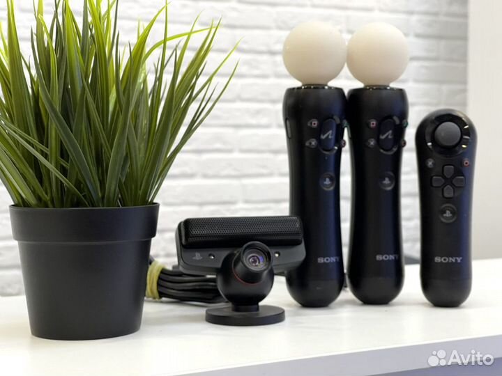 Комплект PS Move PS3, PS4