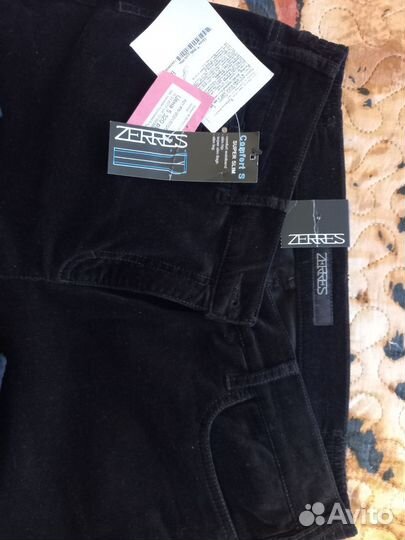Брюки вельветовые zerres, 46-48 размер