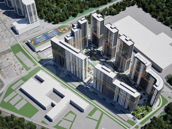 3-к. квартира, 90,3 м², 9/25 эт.