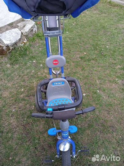 Детский велосипед с ручкой бу