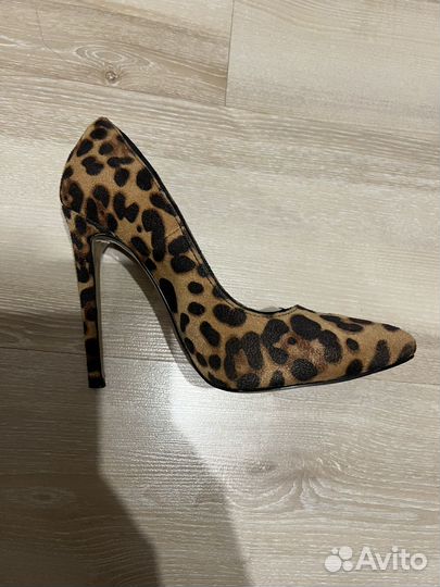 Леопардовые туфли