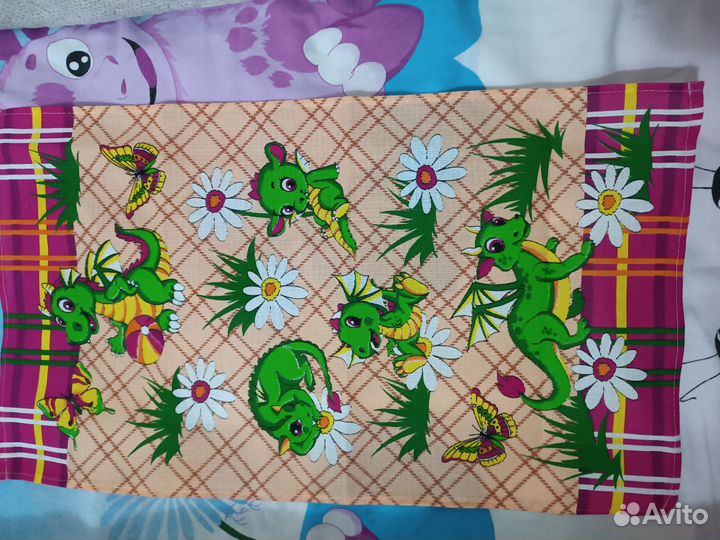 Новогодний набор кухонных вафельных полотенец