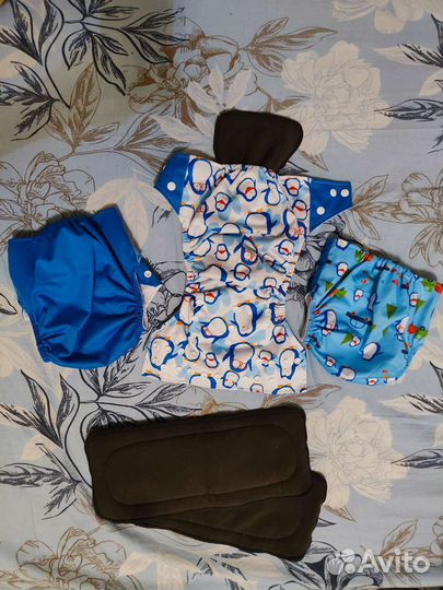 Многоразовые подгузники новые