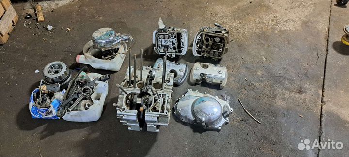 Двигатель Honda steed 400