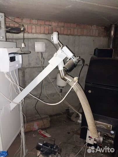 Пеллетная горелка бегемот 25 кВт