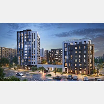 2-к. квартира, 55,6 м², 1/9 эт.
