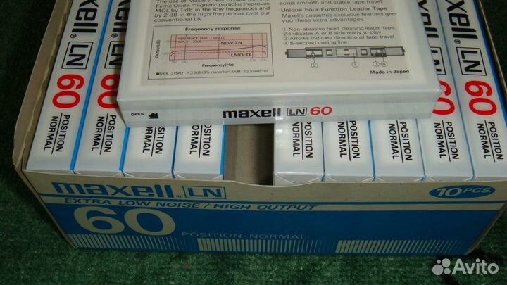 Аудио кассеты maxell