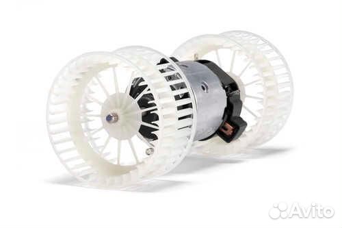 Topcover T05151001 Мотор отопителя DAF XF (2002) T0515-1001-с крыльчатками/T0515-1002-в сборе с корп