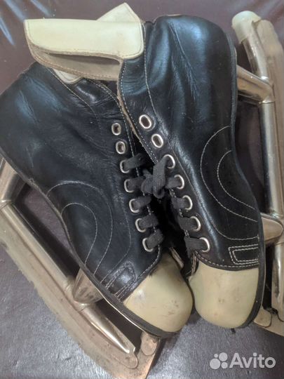 Советсеие коньки и лыжные ботинки botas 14