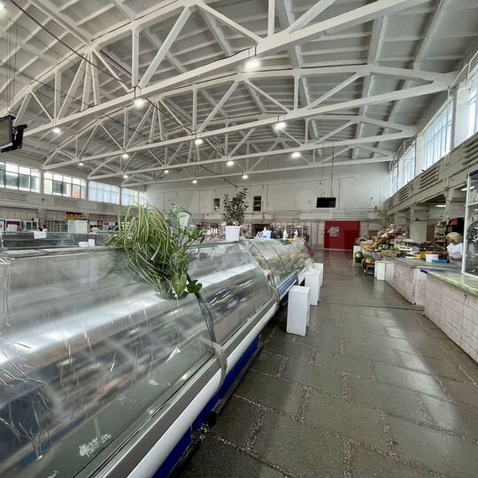 Киоск под торговлю/услуги в крытом рынке, 3 м²