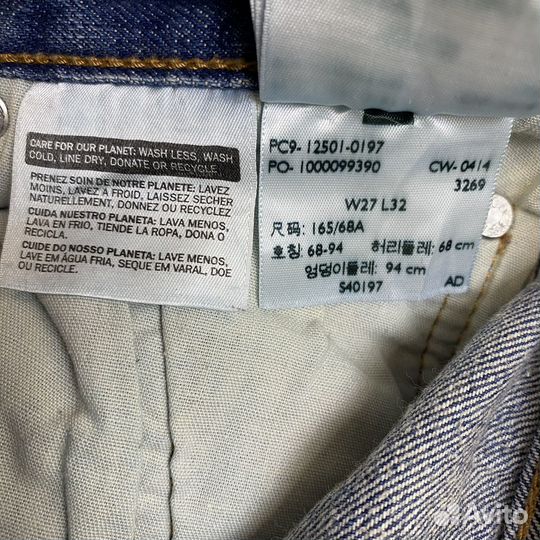 Джинсы Levis 501 размер 27/32