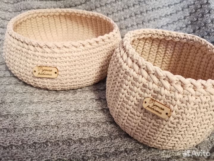 Набор корзинок ручной работы