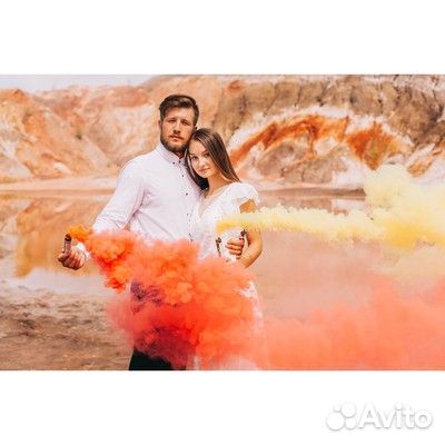 Цветной дым в ассортименте