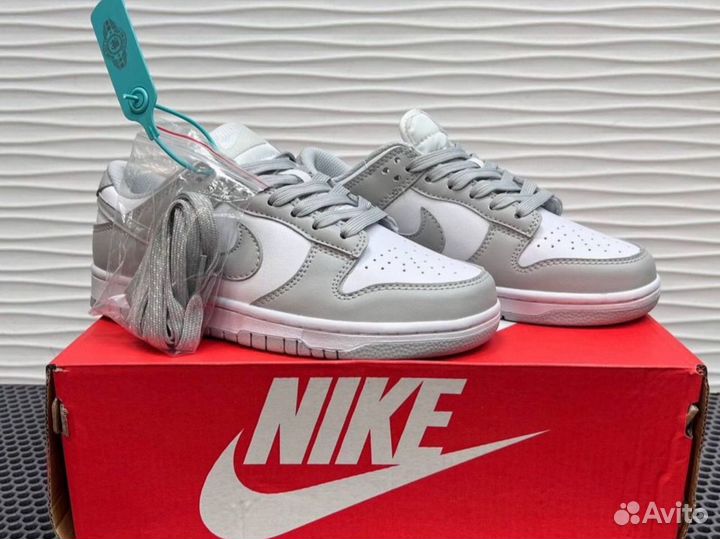 Nike Sb Dunk Low Grey Fog (серые данки)