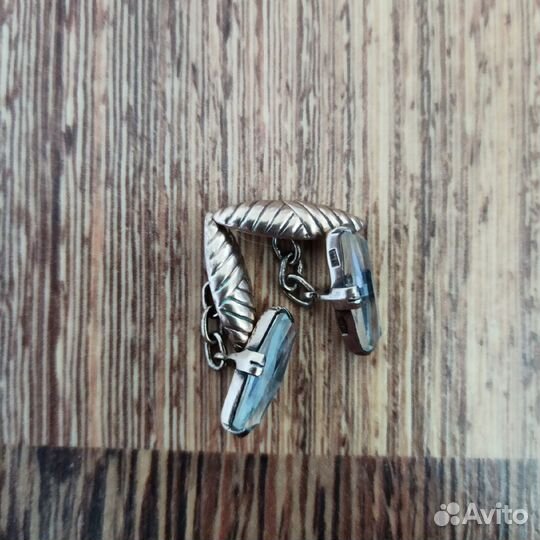 Запонки серебро 875 СССР