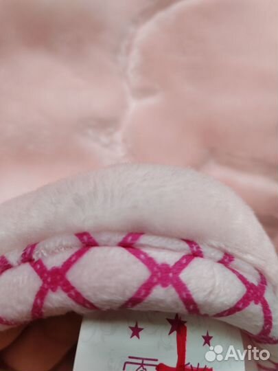Плед детский плюшевый (новый)